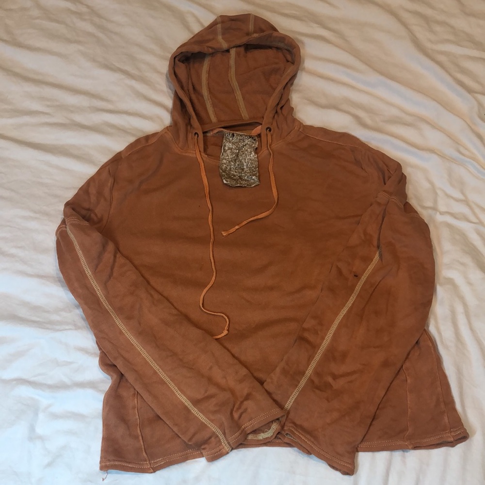ISO Da-nang orange silk sweatshirt hoodie danang